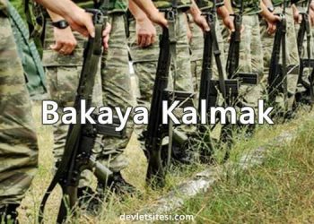 Bakaya kalmak nedir?