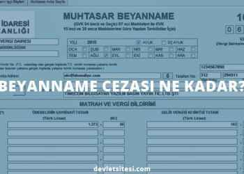 Beyanname vermeme cezası